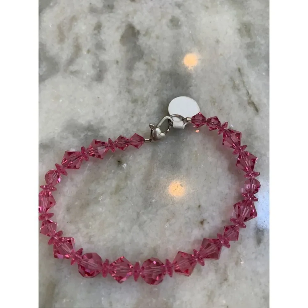 Pink Austria Crystal Bracelet #sparkle